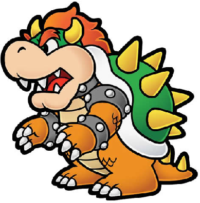 Personajes De Super Paper Mario - Paper Mario (400x404), Png Download