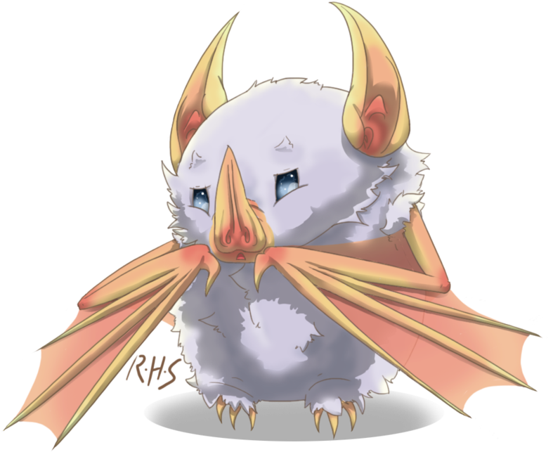 Honduran White Bat By 14dreamer On Deviantart - Bat (800x768), Png Download