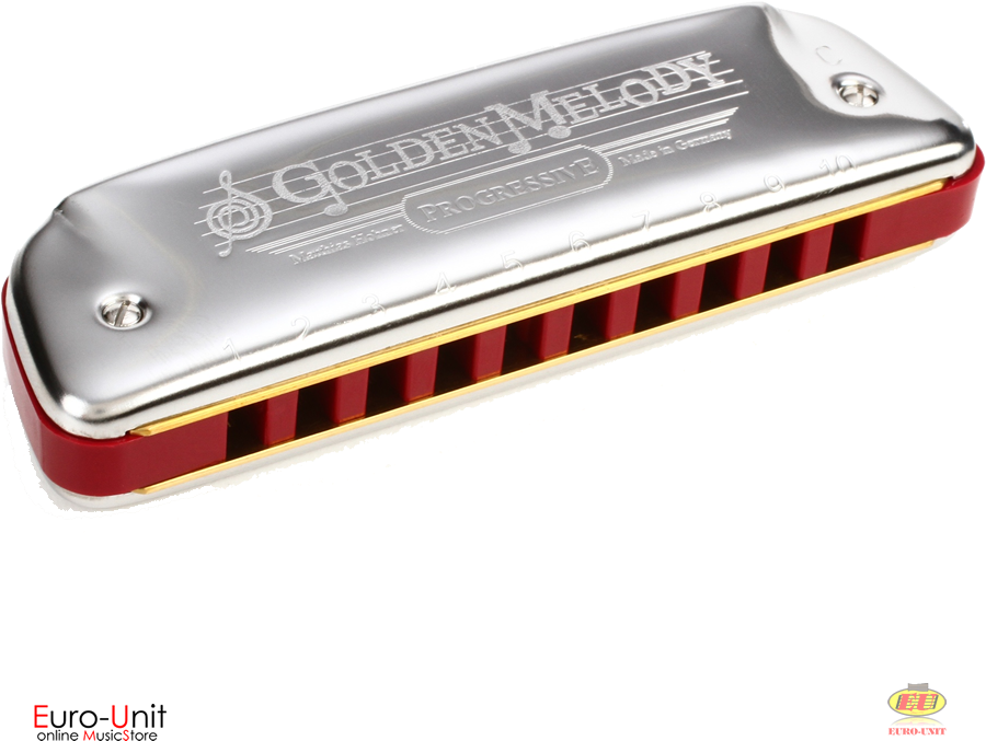 Hohner Golden Melody Key A Harmonica - Hohner Golden Melody (900x900), Png Download