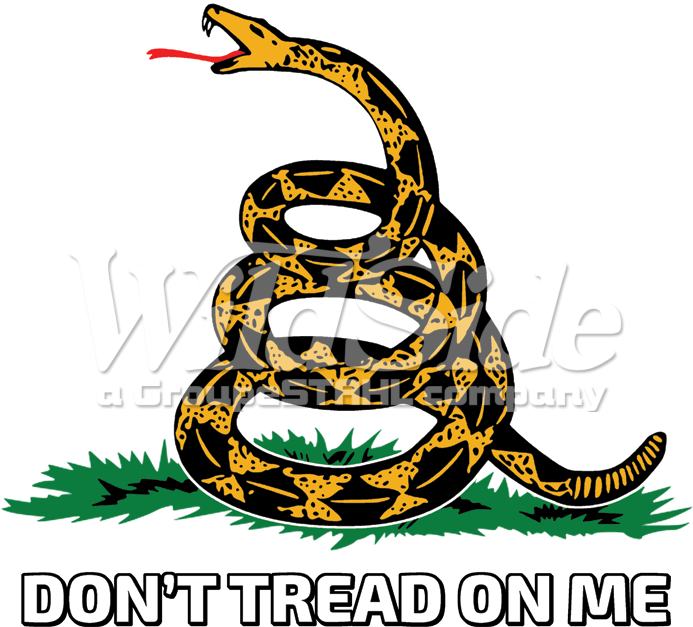 Don't Tread On Me With Snake - Don T Tread On Me (709x709), Png Download