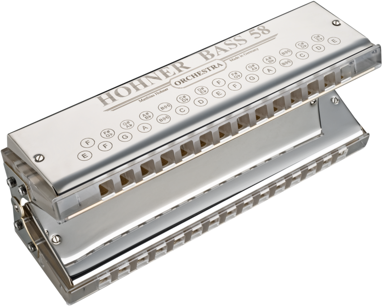 Hohner Orchestral Bass 58 Harmonica - Hohner Bass Harmonica (800x800), Png Download