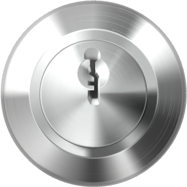 Wentzville Locksmith - Modern Keyhole (540x540), Png Download