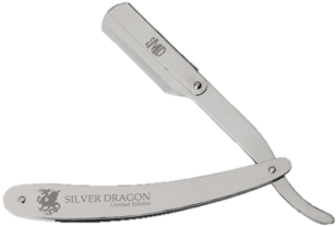 Md Barber Md Silver Dragon Professional Straight Edge (350x350), Png Download