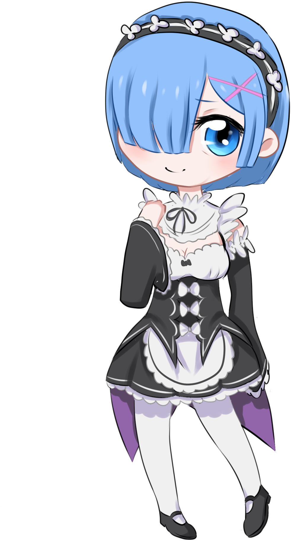 Zero #anime #chibi #kara #hajimeru #isekai #seikatsu - Re:zero − Starting Life In Another World (1500x2100), Png Download