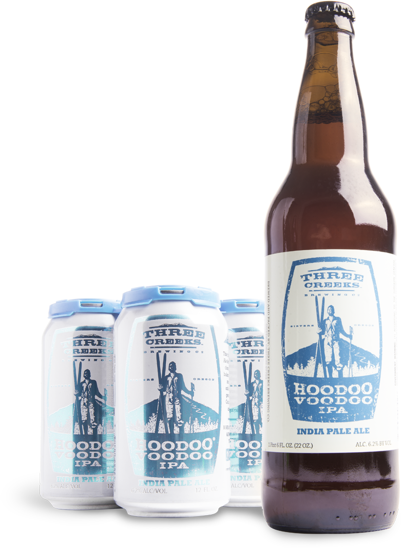 Hoodoo Voodoo Ipa - Hoodoo Voodoo Ipa - Three Creeks Brewing Co. (795x1109), Png Download