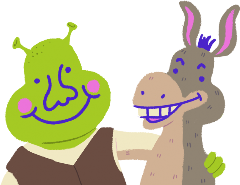 Vcd Club Invites Students To Compete In Ogre Drawing - Drawing (900x663), Png Download