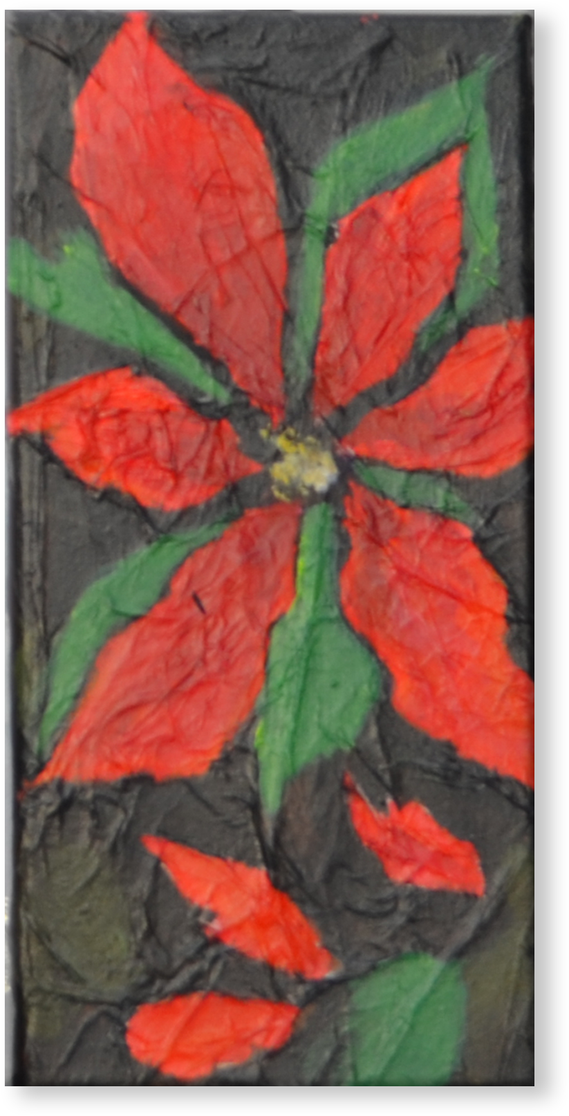 Poinsettia Collection - Modern Art (875x1678), Png Download