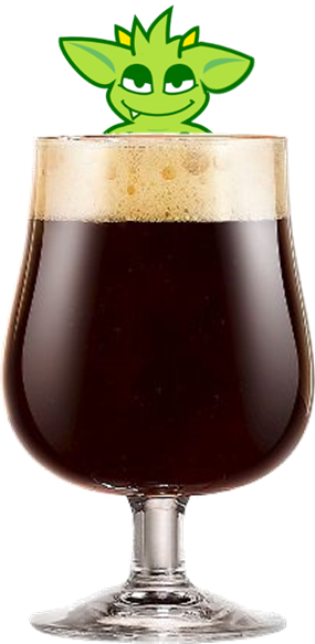 Gremlin-beer - Luminarc Craft Brew Belgian Stem Glass Set (285x583), Png Download
