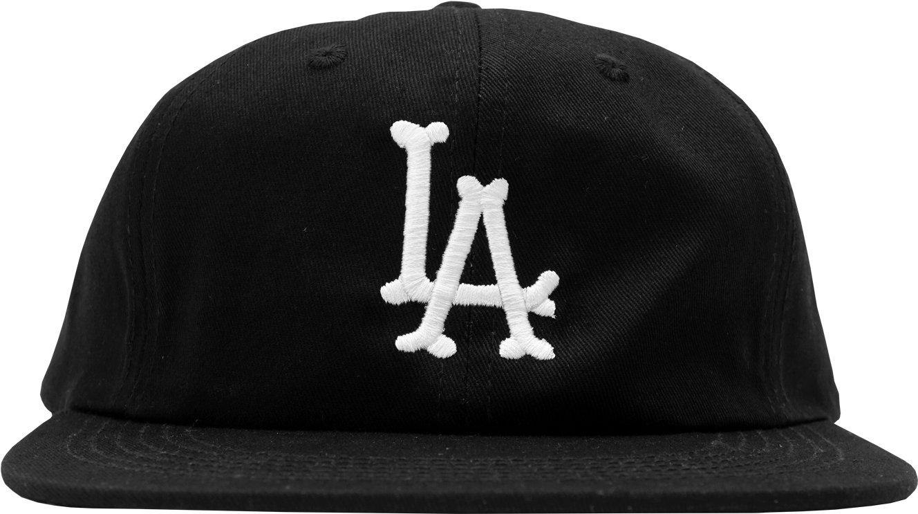 'la Bones' Strapback Hat - Los Angeles (1500x1500), Png Download