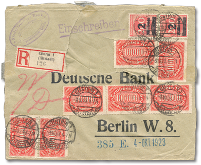 German Inflations1 - Cash (400x328), Png Download