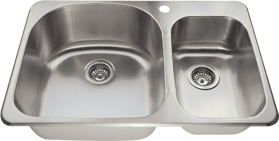 T3121l - Mr Direct T3121l Topmount Offset Stainless Steel Kitchen (1000x800), Png Download