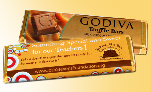 Milk Chocolate Caramel Truffle, Customized Godiva Chocolate - Godiva Milk Chocolate Truffle Bar 1.5 Oz (24 Pack) (593x360), Png Download