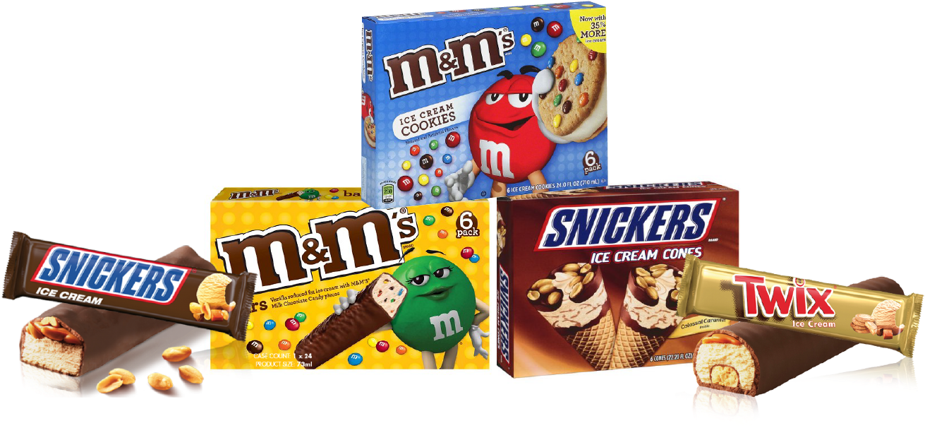 Mars Was Born In Minnesota In - Snickers Ice Cream Cones - 6 Cones, 22.2 Fl Oz (1368x720), Png Download