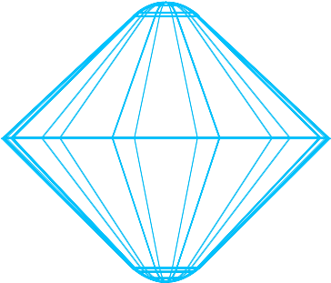 Diamond Ufo Shape - Triangle (460x416), Png Download
