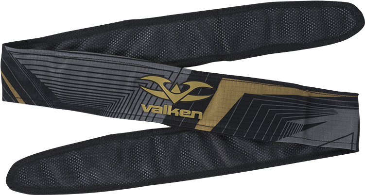 Paintball Redemption Vexagon Headband Media Gold 1 - Valken Paintball (750x750), Png Download