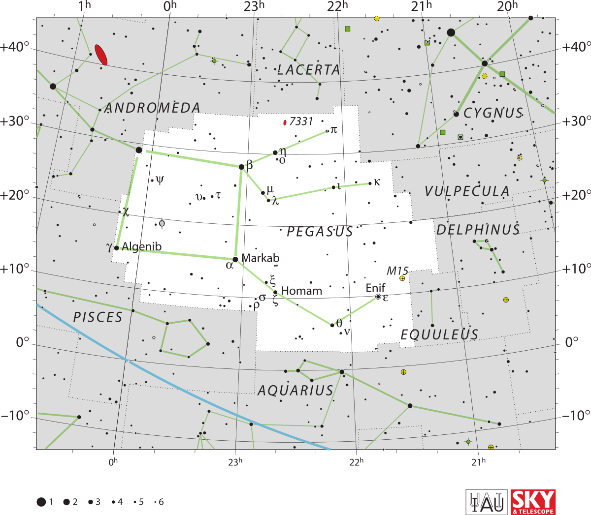 Pegasus Homam M15 Mayas Planetary Location Estimated - Canes Venatici Star Map (597x521), Png Download