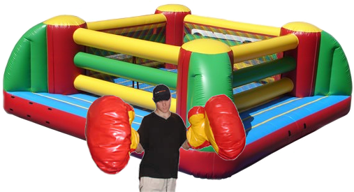 Boxing Inflatable (506x282), Png Download