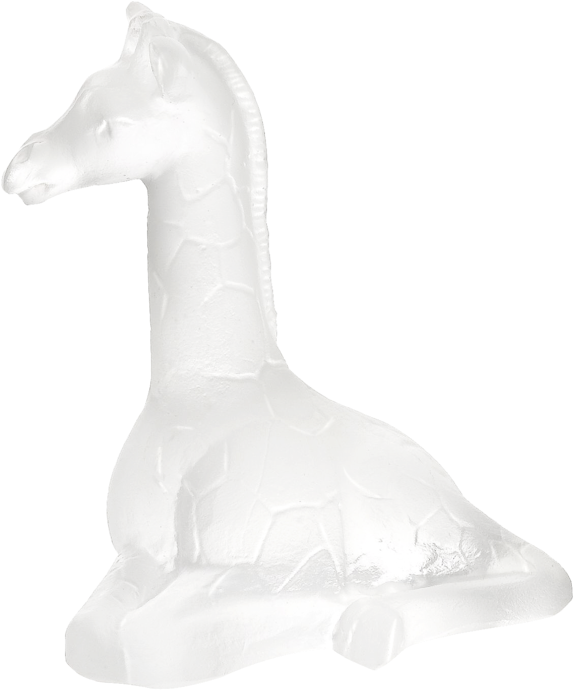 Mini Girafe Blanche 05260c (1000x1279), Png Download