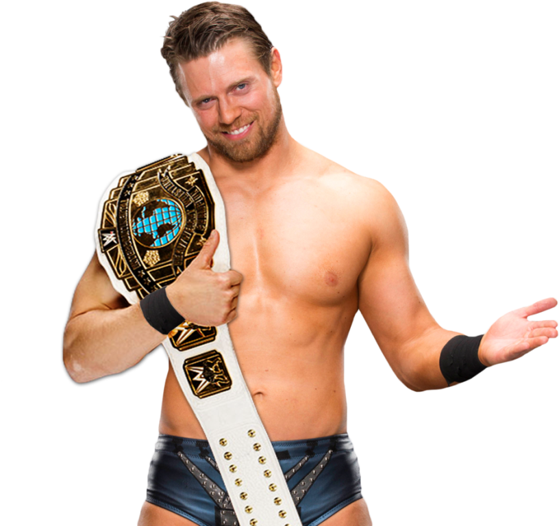 The Miz With Intercontinental Championsh - Wwe The Miz Intercontinental Champion (893x768), Png Download