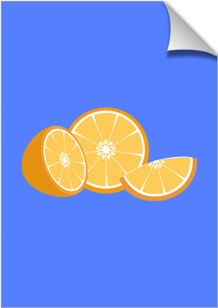 Orange Slice - Rangpur (674x516), Png Download