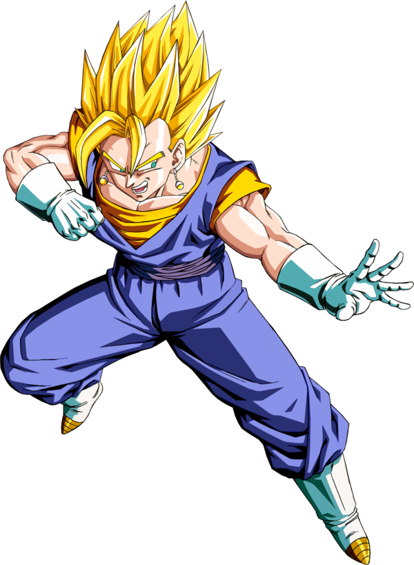 Vegito Ssj By Dony910-d55lqbn - Dragon Ball Vegito Ssj (600x818), Png Download