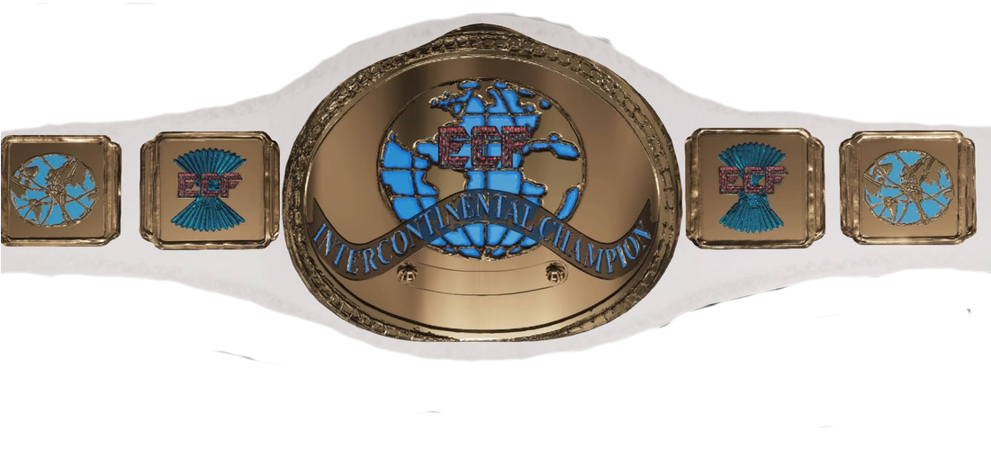 Ecf Intercontinental Championship - Emblem (1100x619), Png Download