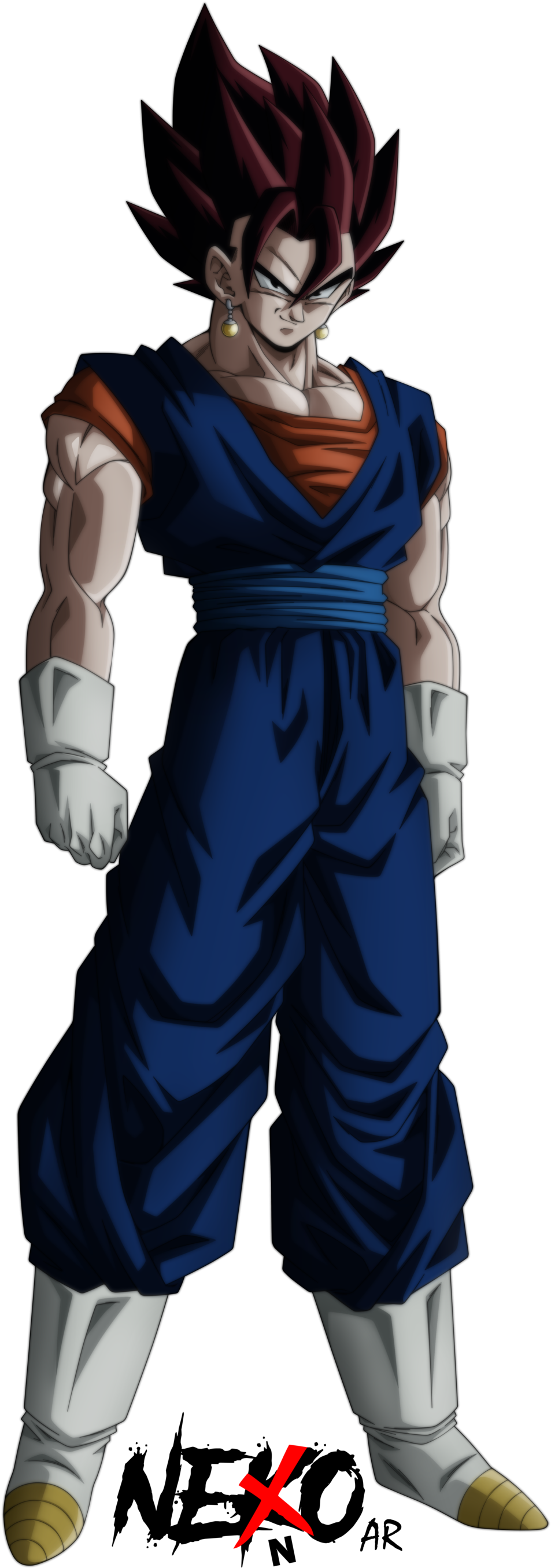 El Vegito Que Hizo Mau Xd - Vegito Nekoar (1024x2731), Png Download
