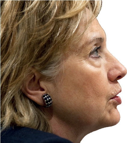 This Years National Election Is One Of The Most Unique - Hillary Clinton (439x475), Png Download
