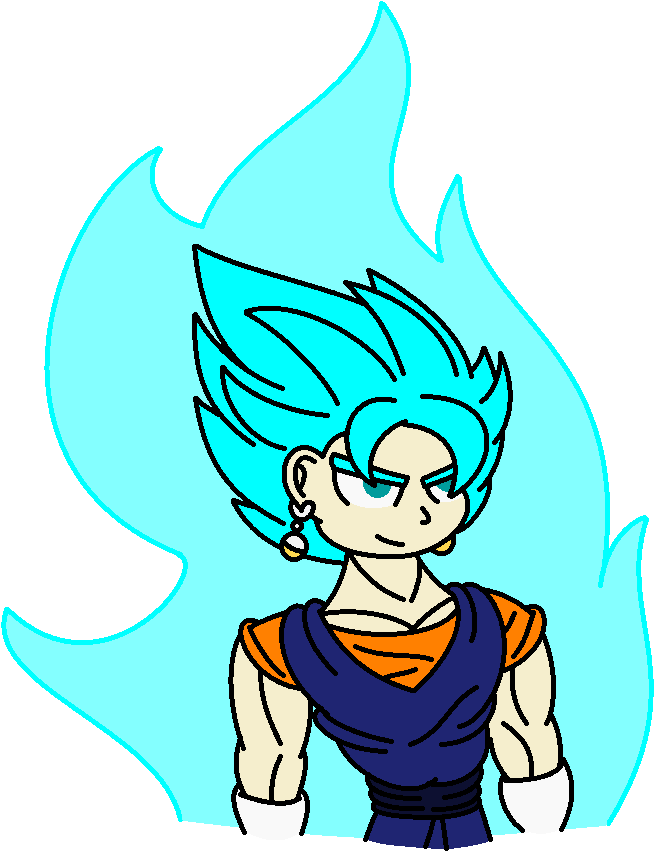 Super Vegito Blue - Vegerot (764x904), Png Download