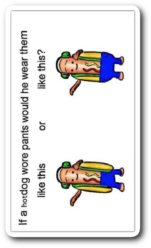 Hot Dog Pants Products Png Hot Dog Pants - Cartoon (1064x1064), Png Download