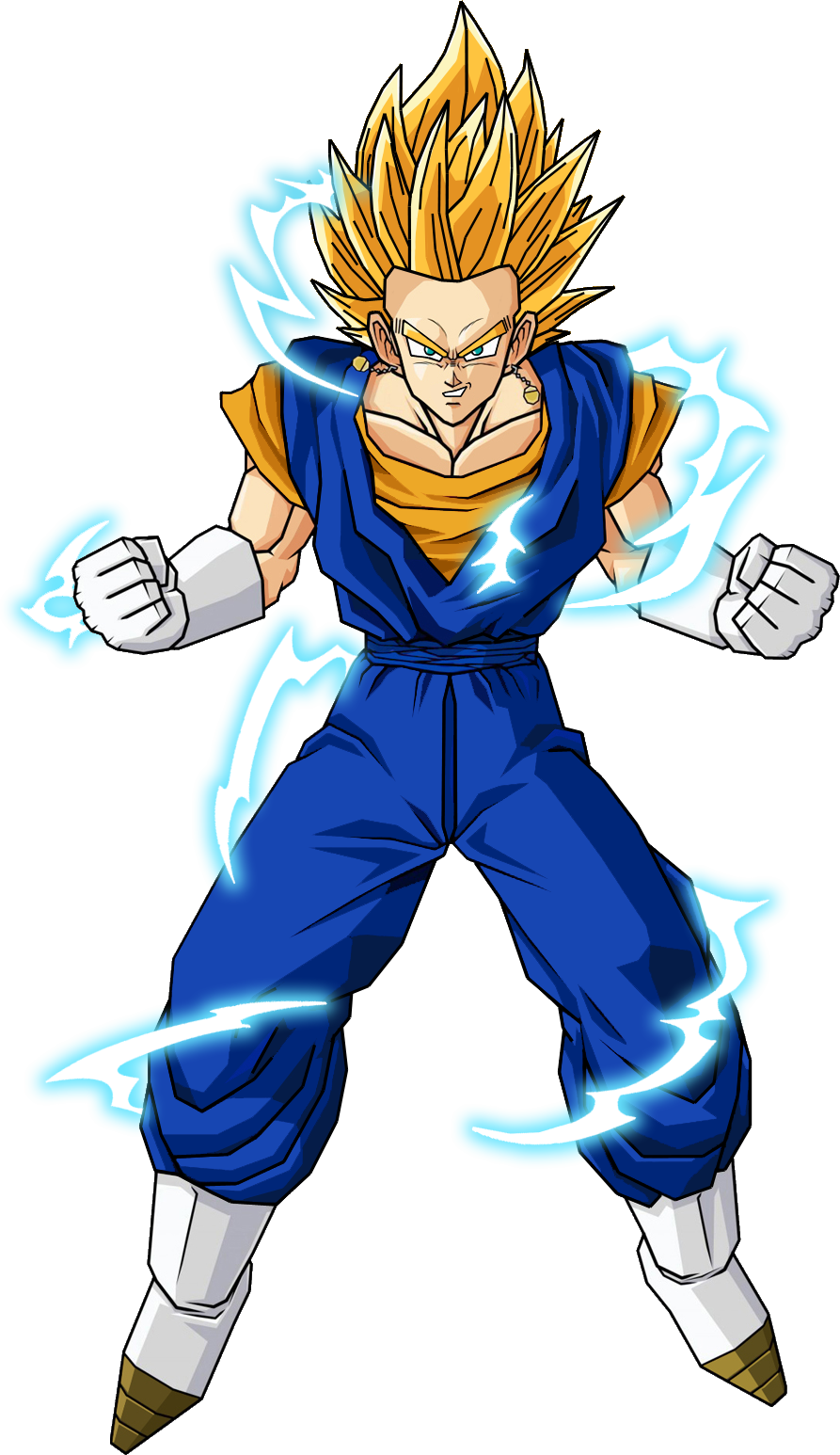 Ssvsig - Vegetto Ssj God Blue (893x1546), Png Download