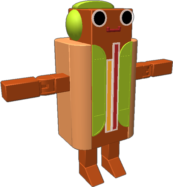 The Dancing Hotdog From Snapchat Feel Free To Resell - Cartoon (768x768), Png Download