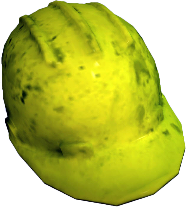 Dead Rising Construction Hat - Wacky Hard Hats (629x699), Png Download