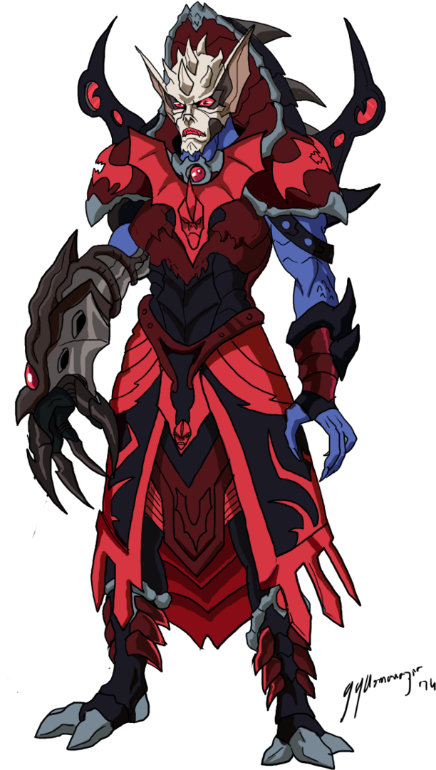 Anime Style Masters Hordak By Jazylh-d84bvnk - Hordak (709x1125), Png Download