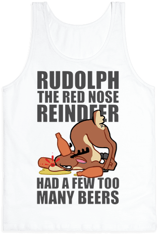 Rudolph The Red Nose Reindeer Had A Few Too Many Beers - Game Theory For Managers: Doing Business (484x484), Png Download