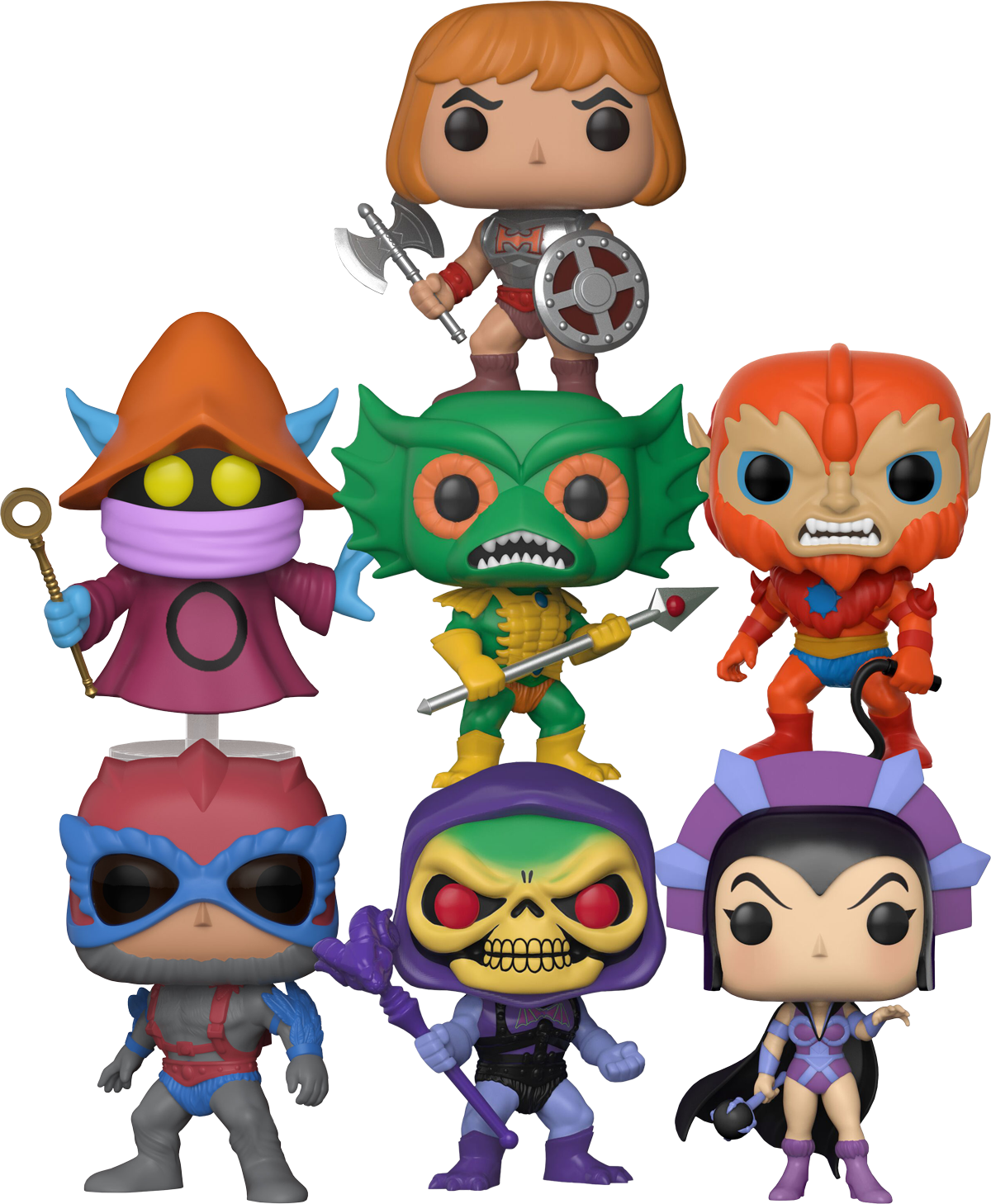 Masters - Master Of The Universe Funko Pop (1200x1458), Png Download