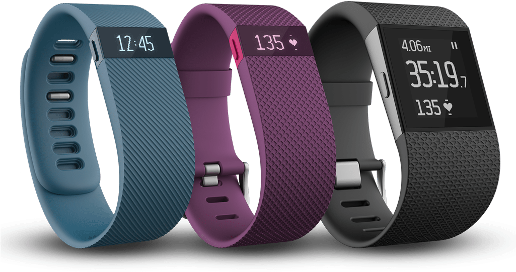 Fitness Tracker Reviews - Fitbit 2015 (1024x582), Png Download