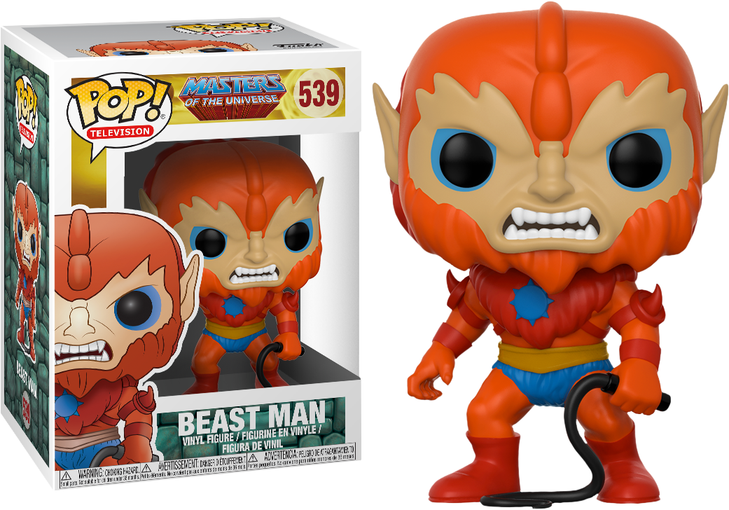 Funko Pop Master Of The Universe - Beastman (1041x728), Png Download