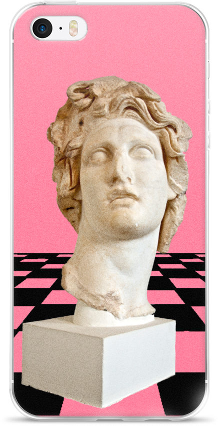 Macintosh Plus - Iphone Case - Redbubble Floral Shoppe Macintosh Plus Scarf (1000x1000), Png Download