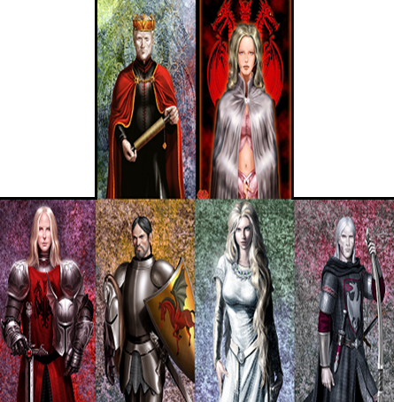 Aegon Iv's Trueborn Children Were (445x453), Png Download