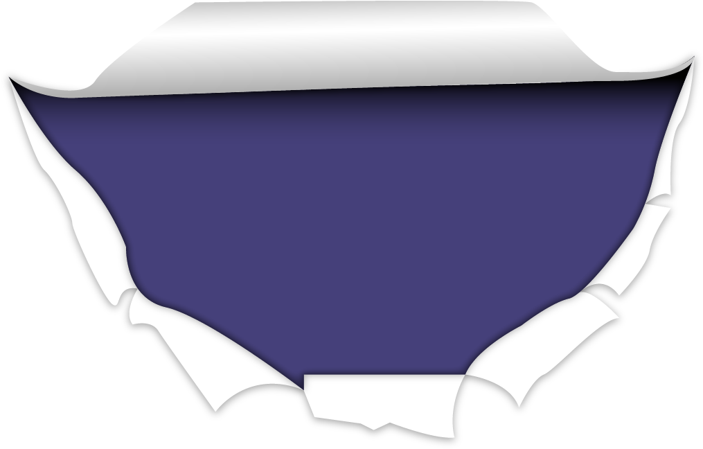 Clip Black And White Library Paper Brand Angle Tear - Purple Paper Torn Png (1024x651), Png Download