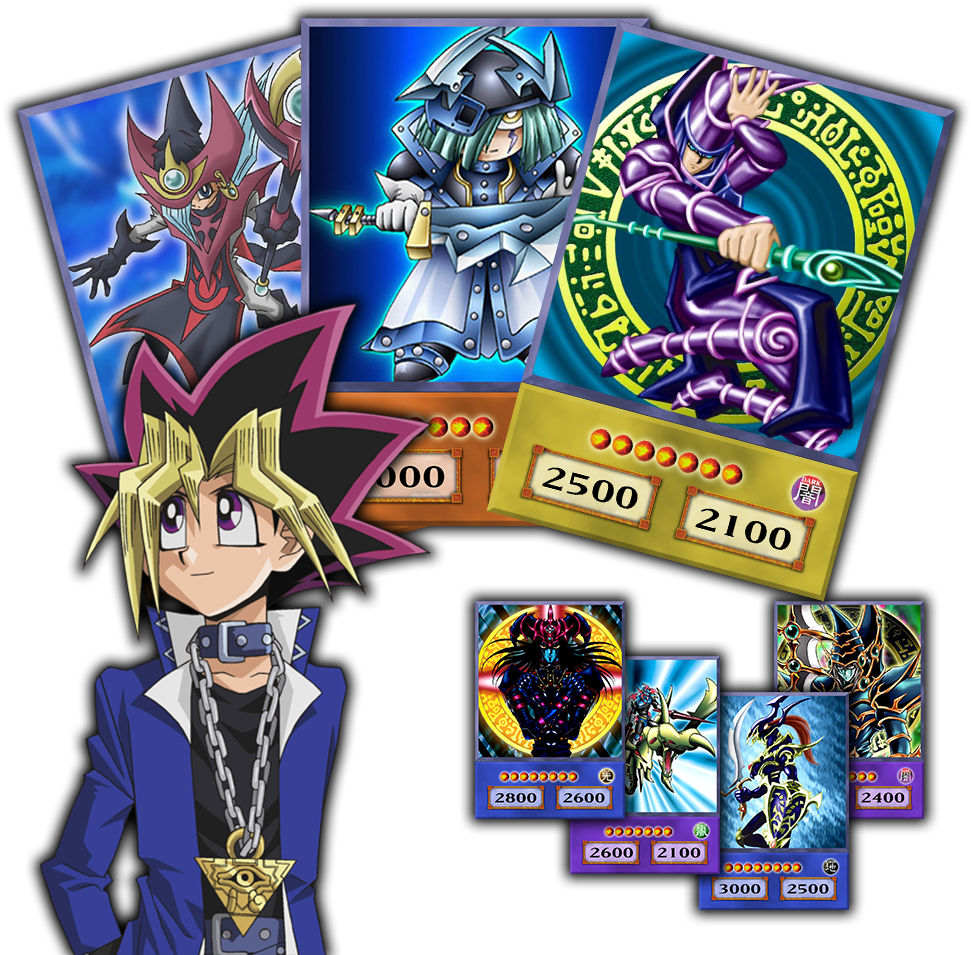 Yugi Muto Deck Anime (1000x1000), Png Download