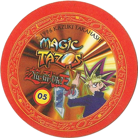 Tazos > Elma Chips > Yu Gi Oh Magic Tazo 01 10 - Yu Gi Oh Chips (500x500), Png Download
