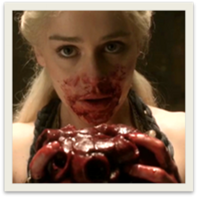 Daenerys Targaryen - Game Of Thrones Horse Heart (400x400), Png Download