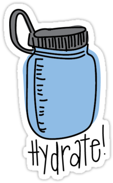 Also Buy This Artwork On Stickers - Water Bottle (375x360), Png Download