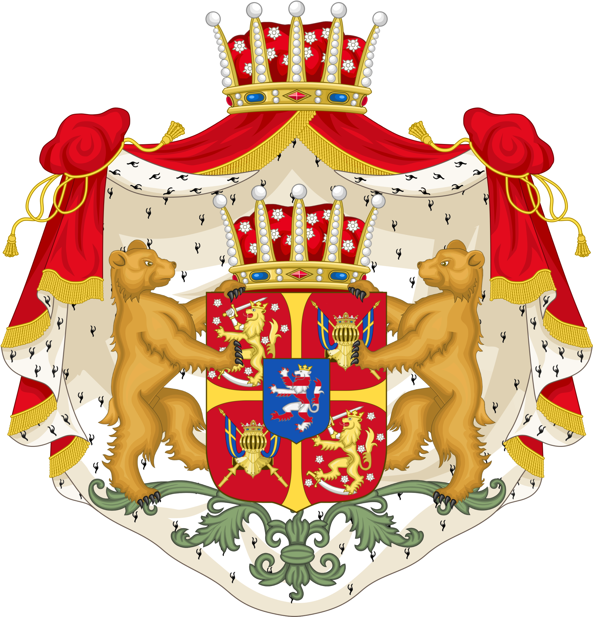 Coa Prince Of Finland - Finland (2000x2140), Png Download