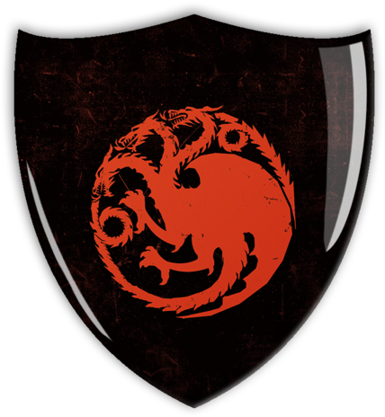 Targaryen - Game Of Thrones Coat Of Arms (500x500), Png Download