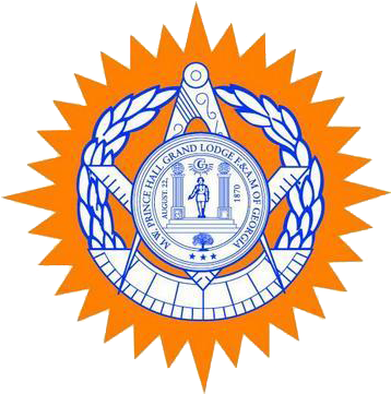 Logo - Prince Hall Grand Lodge Logo (376x376), Png Download