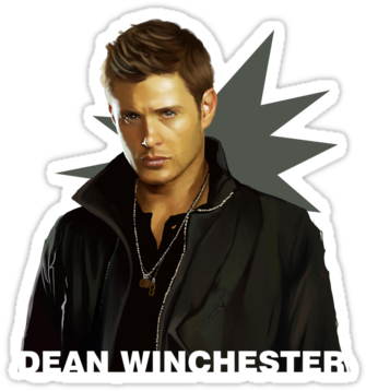 Stickers By Kanahyde - Dean Winchester - Supernatural Samsung Galaxy S8 Slim (375x360), Png Download
