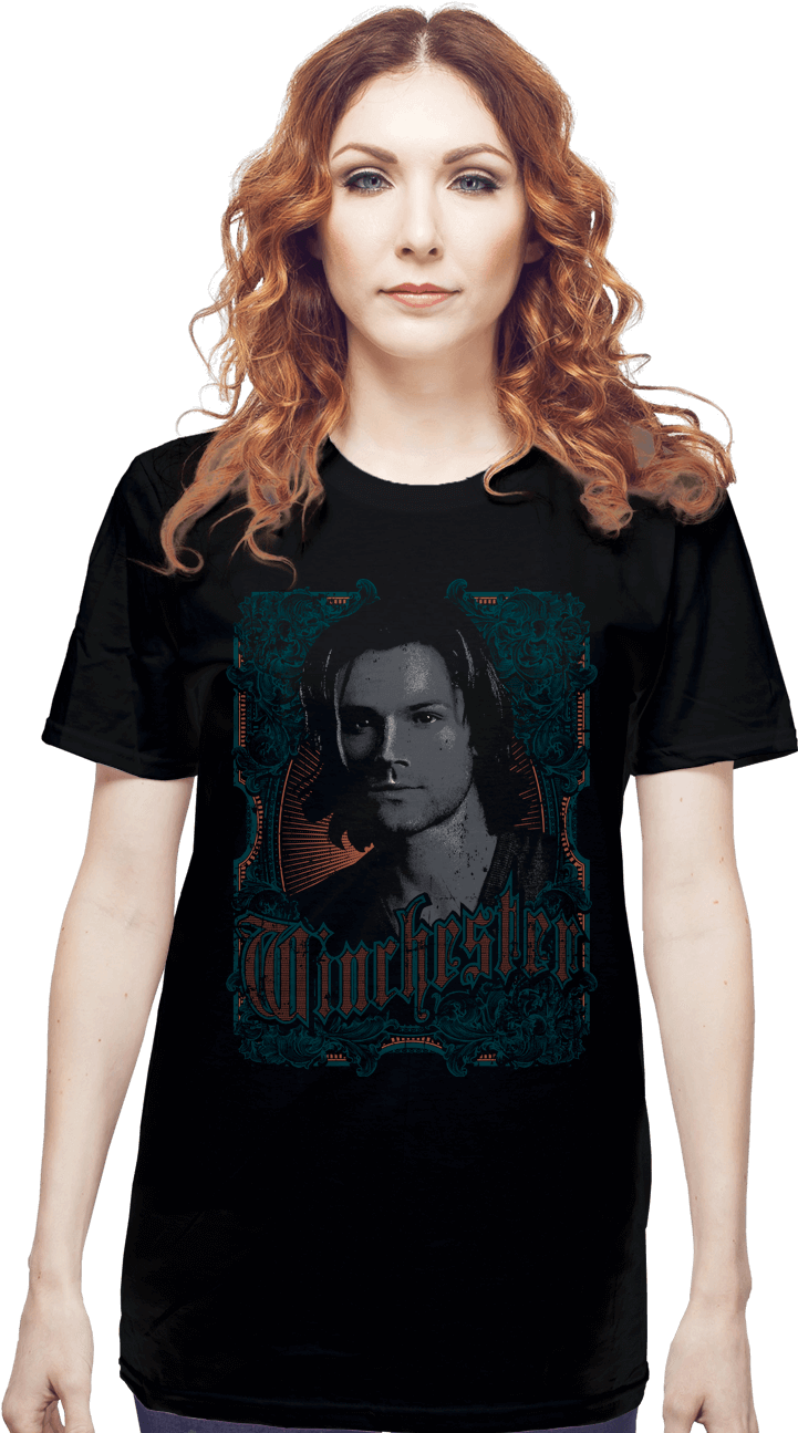 Sam Winchester - Shirt (930x1322), Png Download